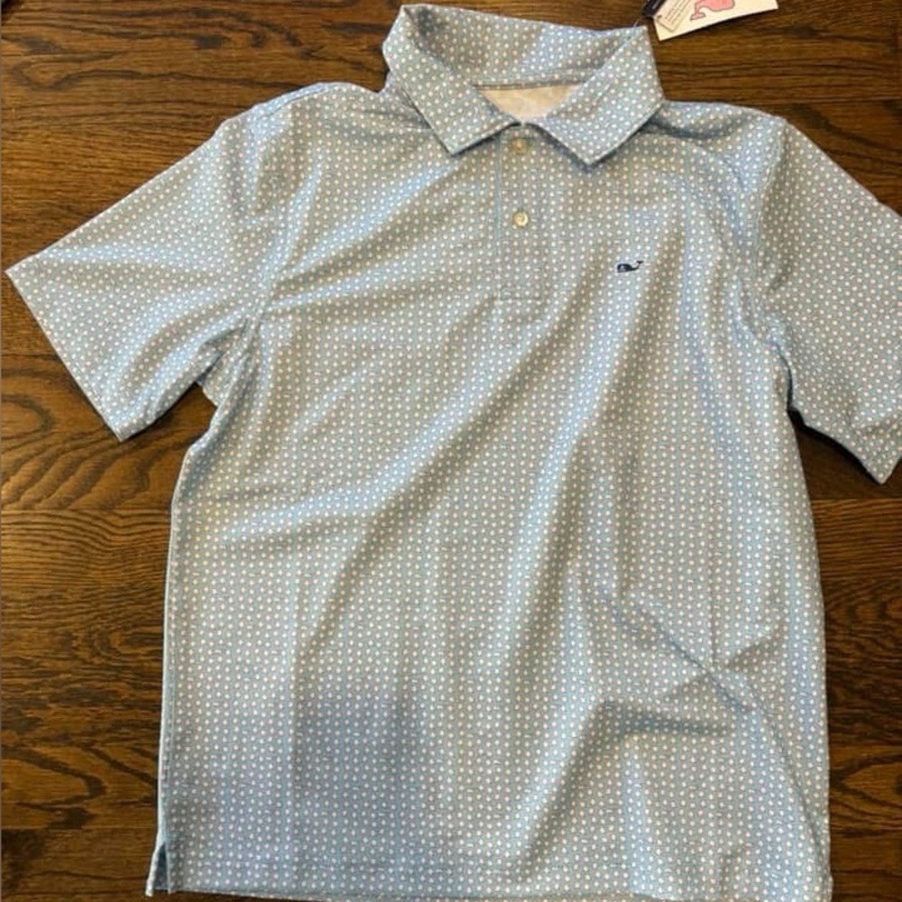 Vineyard Vines Blue size 16/L performance polo